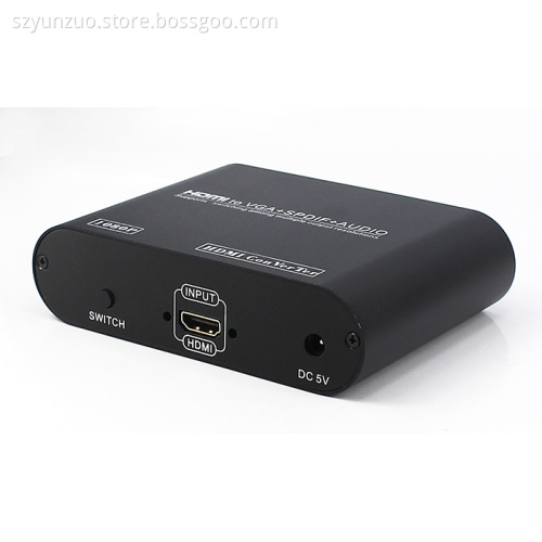 HDMI to VGA audio Converter